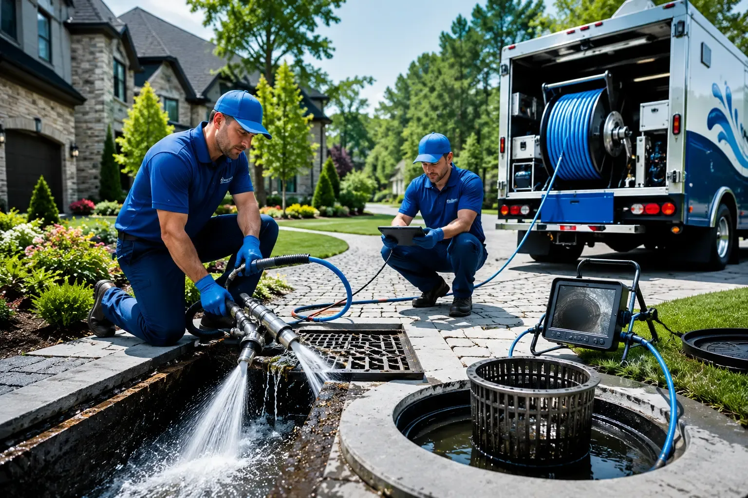 Local outdoor drain cleaning professionals in Morgan, PA